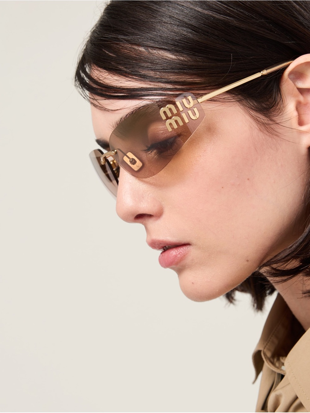 Miu Miu Aube Sunglasses Bronze *BRAND NEW IN BOX*